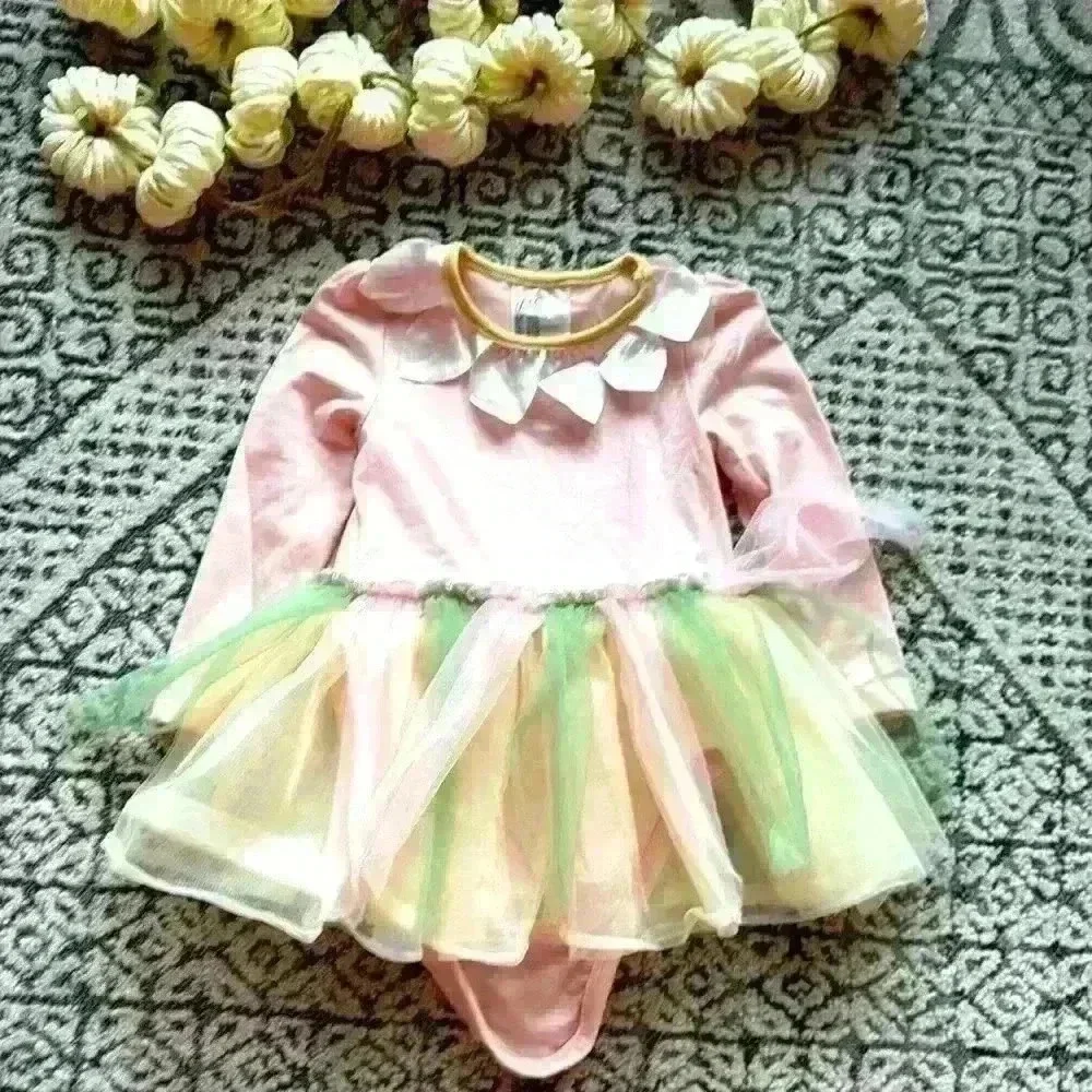 H&M one piece tinker bell dress size 9-12m
